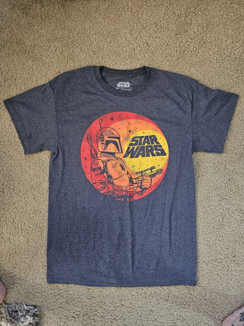 Star Wars Boba Fett Graphic Tee - Charcoal - Picture 2 of 3